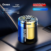 Light And Shadow Car Aromatherapy Balm Car Perfume Car Solid Fragrance Ornament Decoration